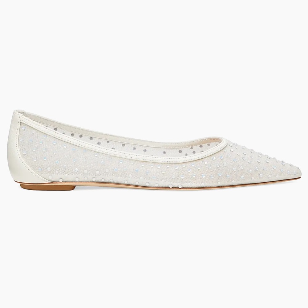 Stuart Weitzman Emilia Mesh Flats